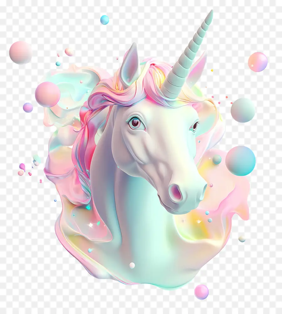 Pastel Unicórnio，Unicórnio PNG