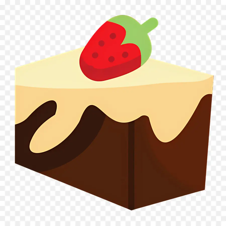 Brownie，Fatia De Bolo PNG