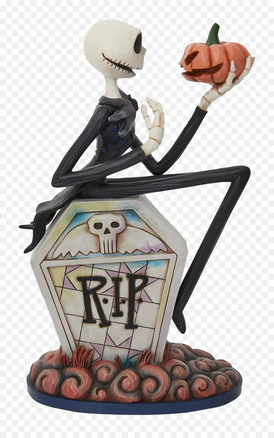 Jack Skellington，Esqueleto Com Abóbora PNG