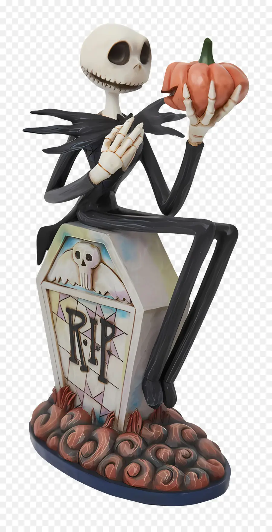 Jack Skellington，Esqueleto Com Abóbora PNG