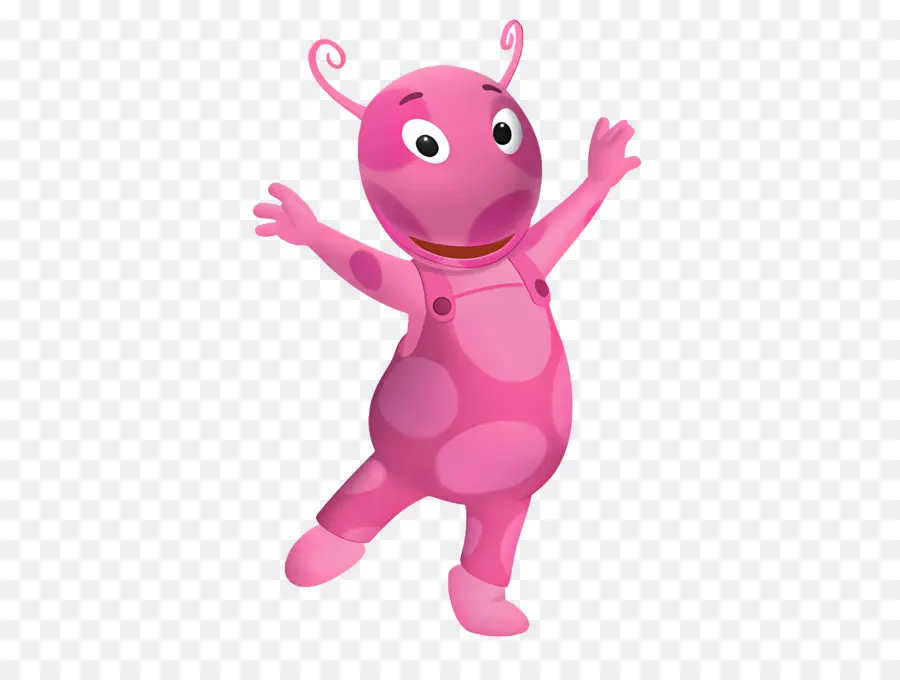 Backyardigans，Criatura Rosa PNG