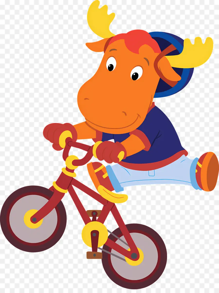 Backyardigans，Alce De Bicicleta PNG