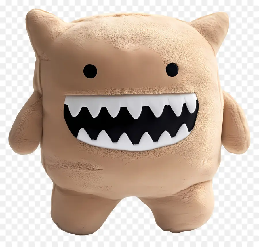 Domo Kun，Monstro Marrom PNG