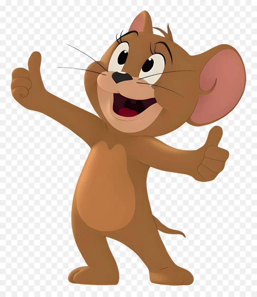 Jerry Rato，Rato De Desenho Animado PNG