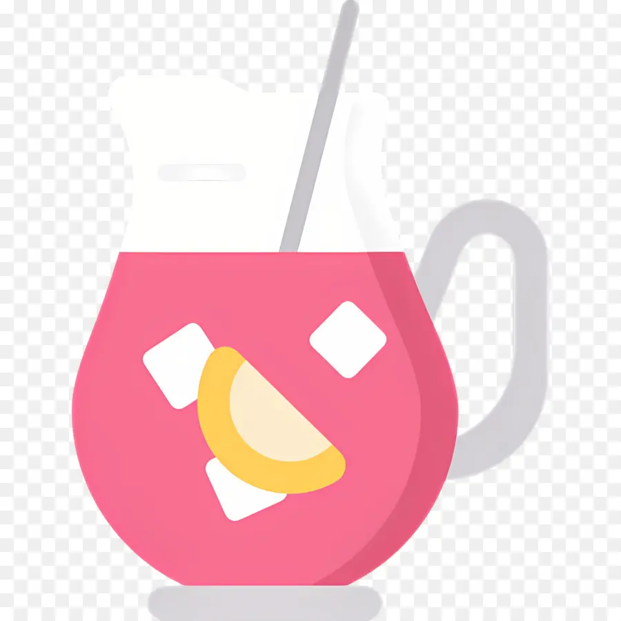 Sangria，Bebida Rosa PNG