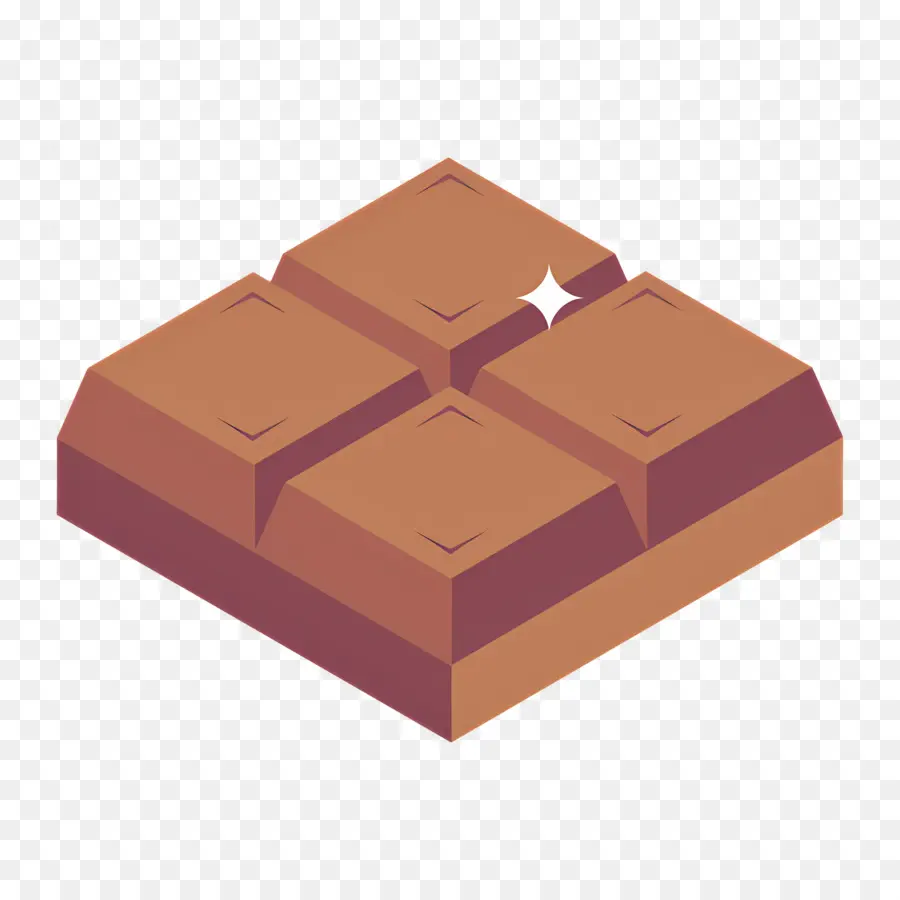 Barra De Chocolate，Doce PNG