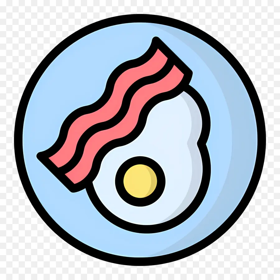 Bacon E Ovos，Ovo E Bacon PNG