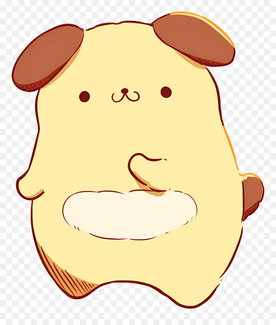 Pompompurina，Cachorro Fofo PNG