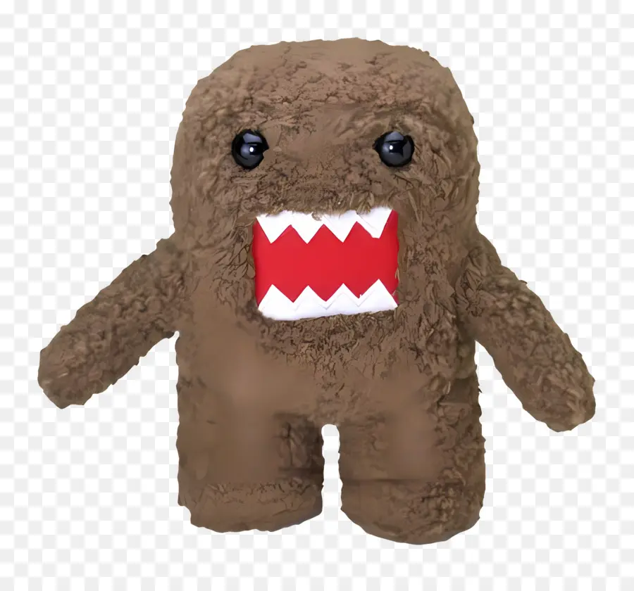 Domo Kun，Monstro Marrom PNG