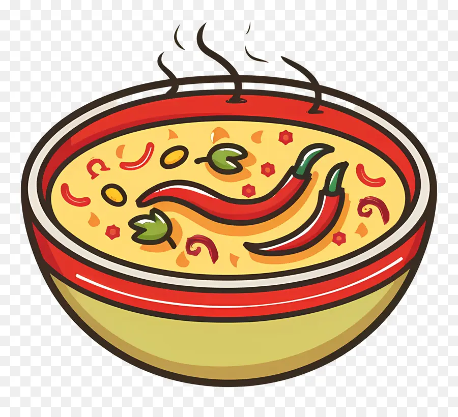 Prato Indiano，Sopa Picante PNG