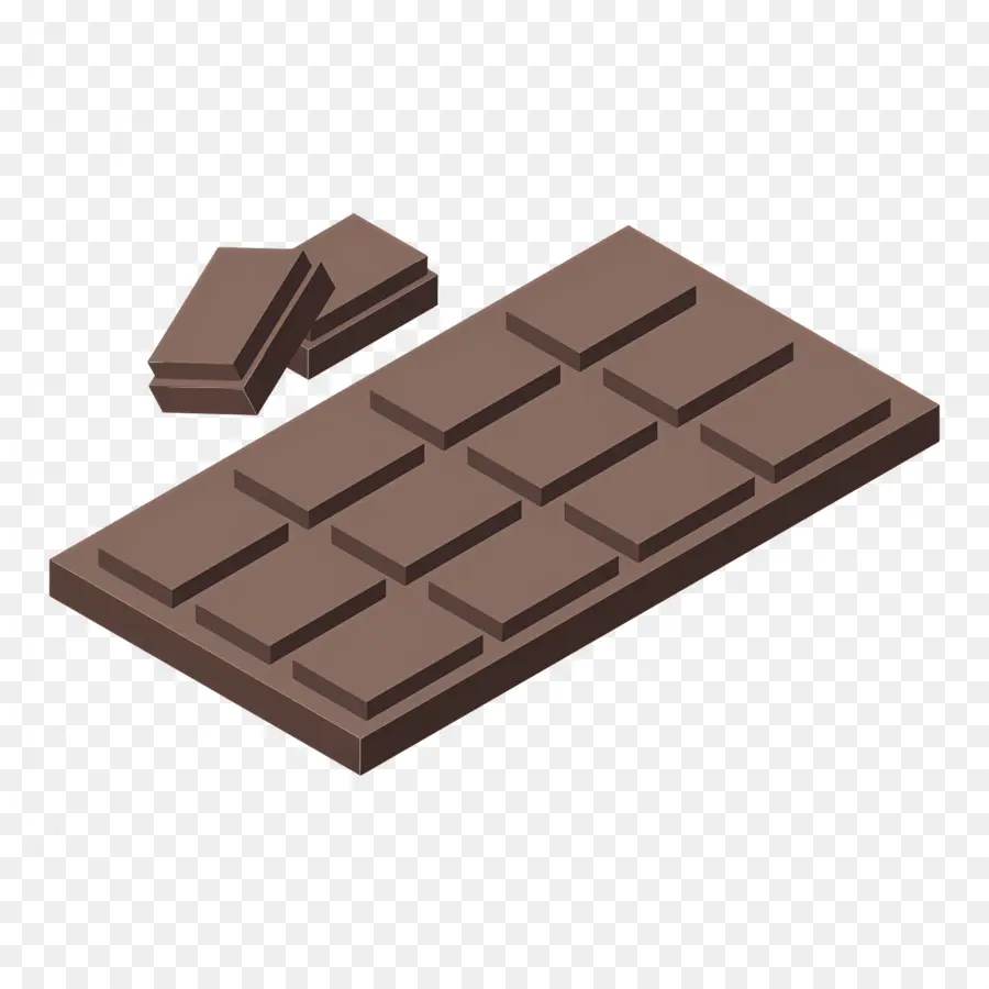 Barra De Chocolate，Doce PNG