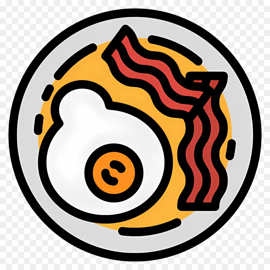 Bacon E Ovos，Ovo E Bacon PNG