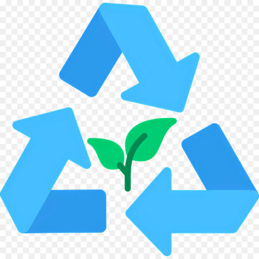 Sustentabilidade，Símbolo De Reciclagem PNG