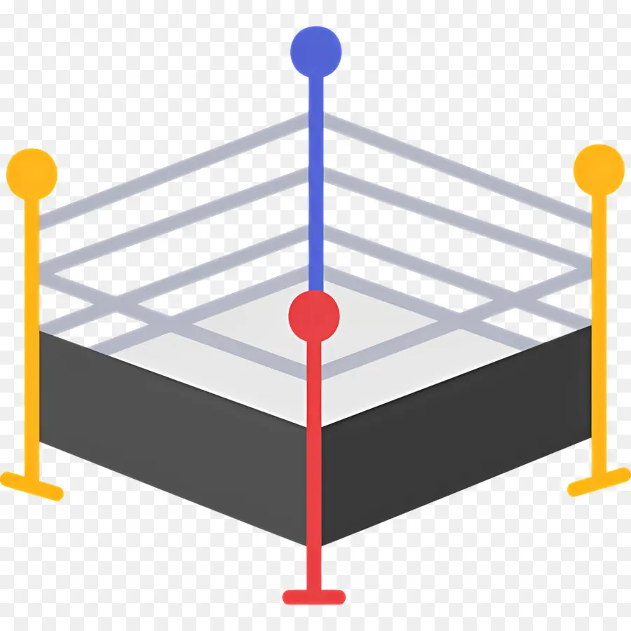 Ringue De Boxe，Ringue De Luta Livre PNG