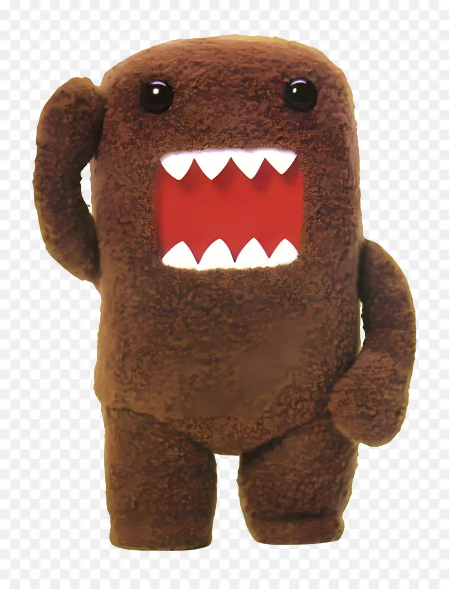 Domo Kun，Brinquedo Peludo PNG