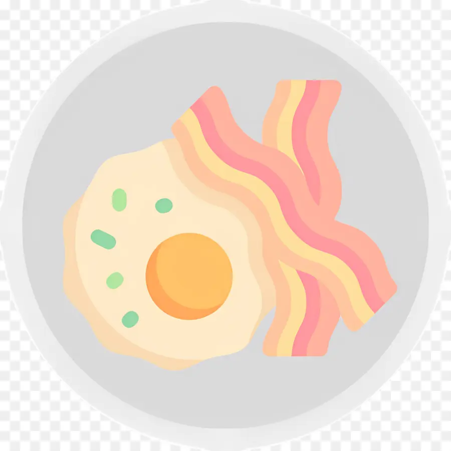 Bacon E Ovos，Ovo E Bacon PNG