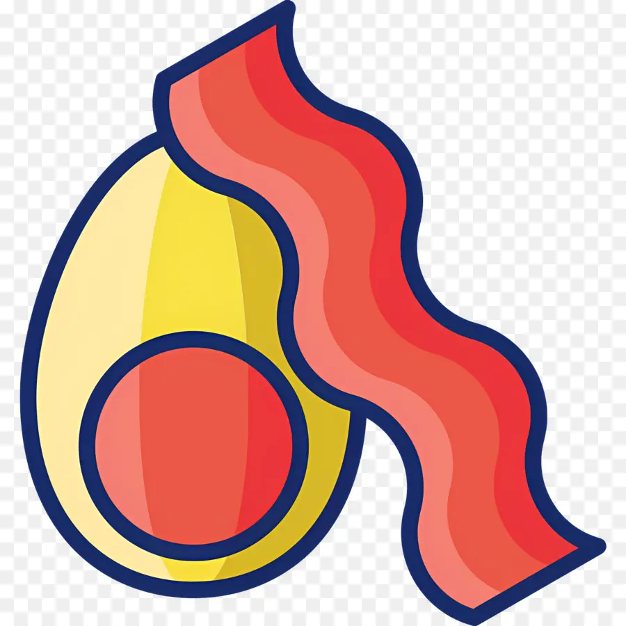 Bacon E Ovos，Ovo E Bacon PNG