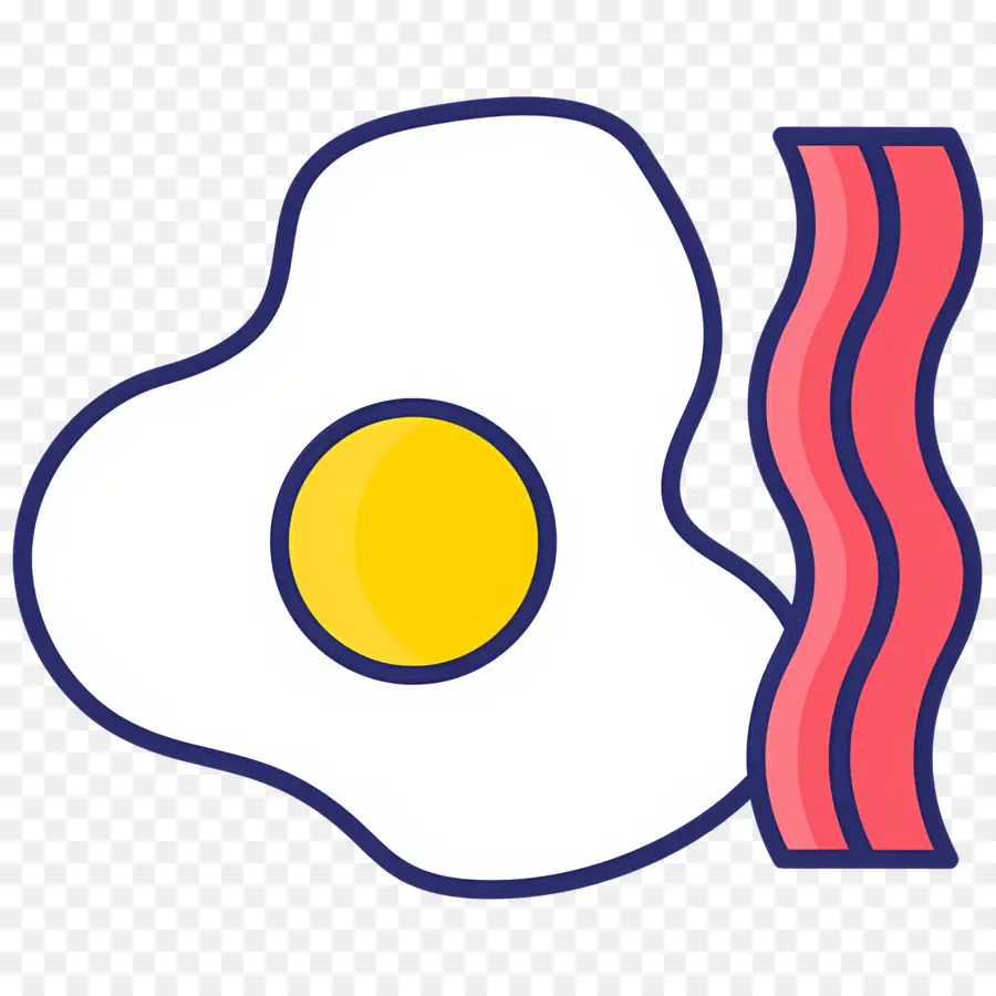 Bacon E Ovos，Ovo E Bacon PNG