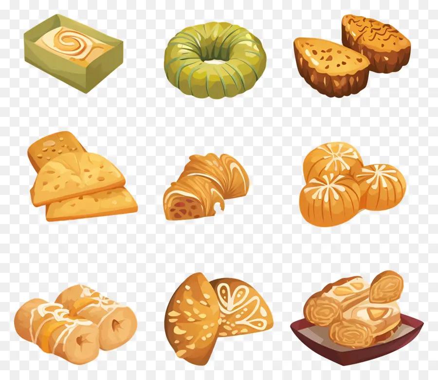 Doces Lohri，Doces Sortidos PNG