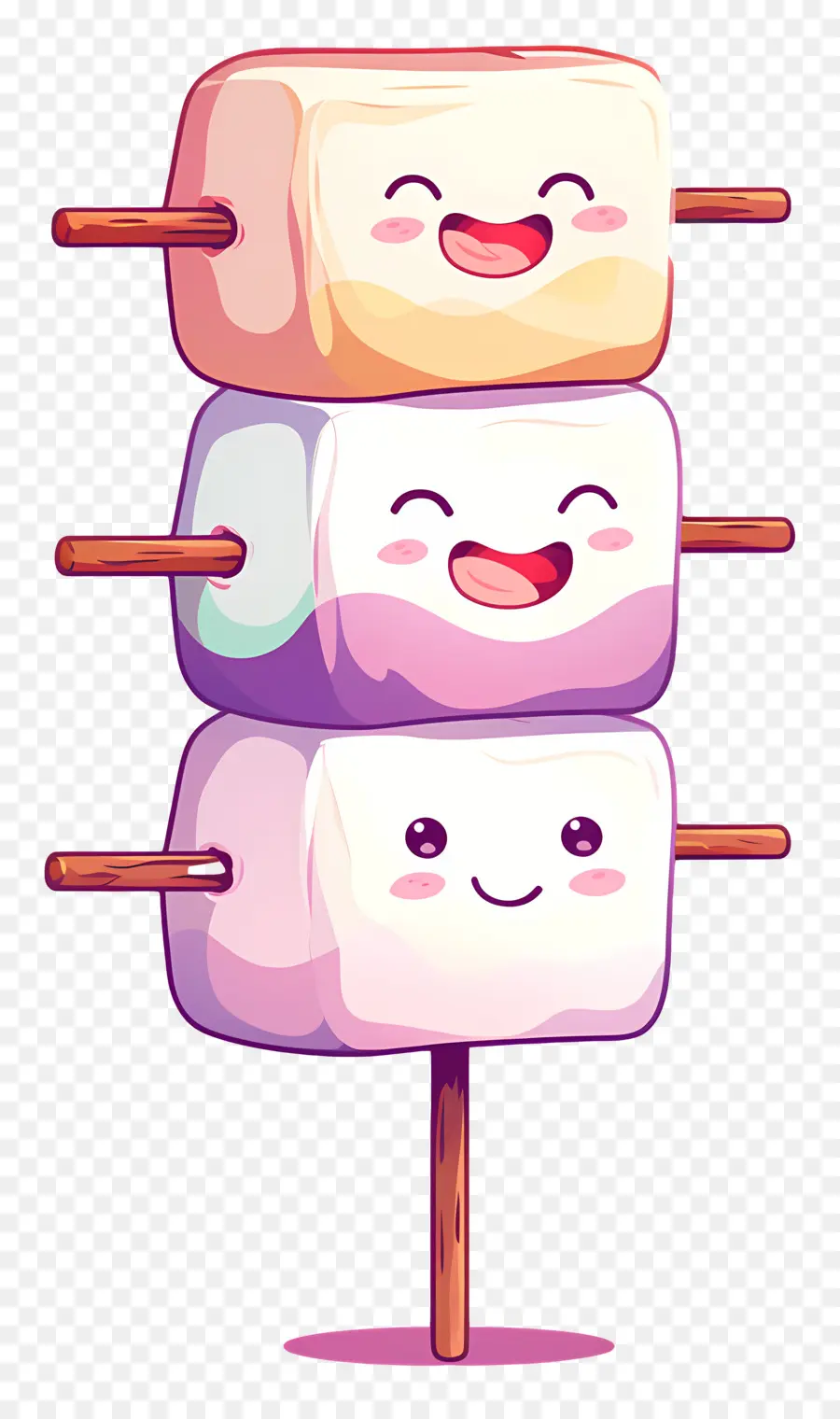 Marshmallows Fofos，Marshmallows PNG