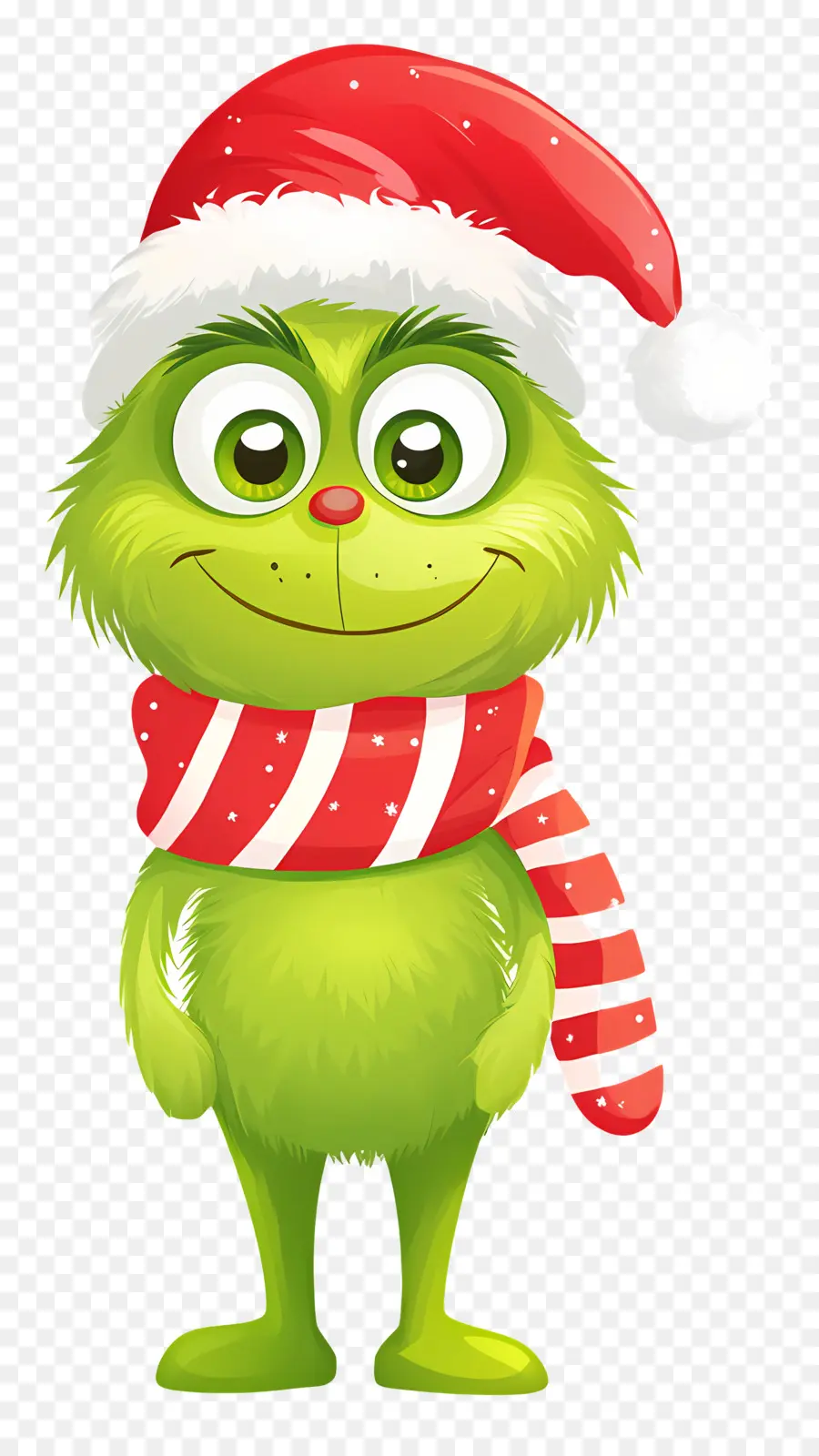 Natal Grinch，Grinch Fofo PNG