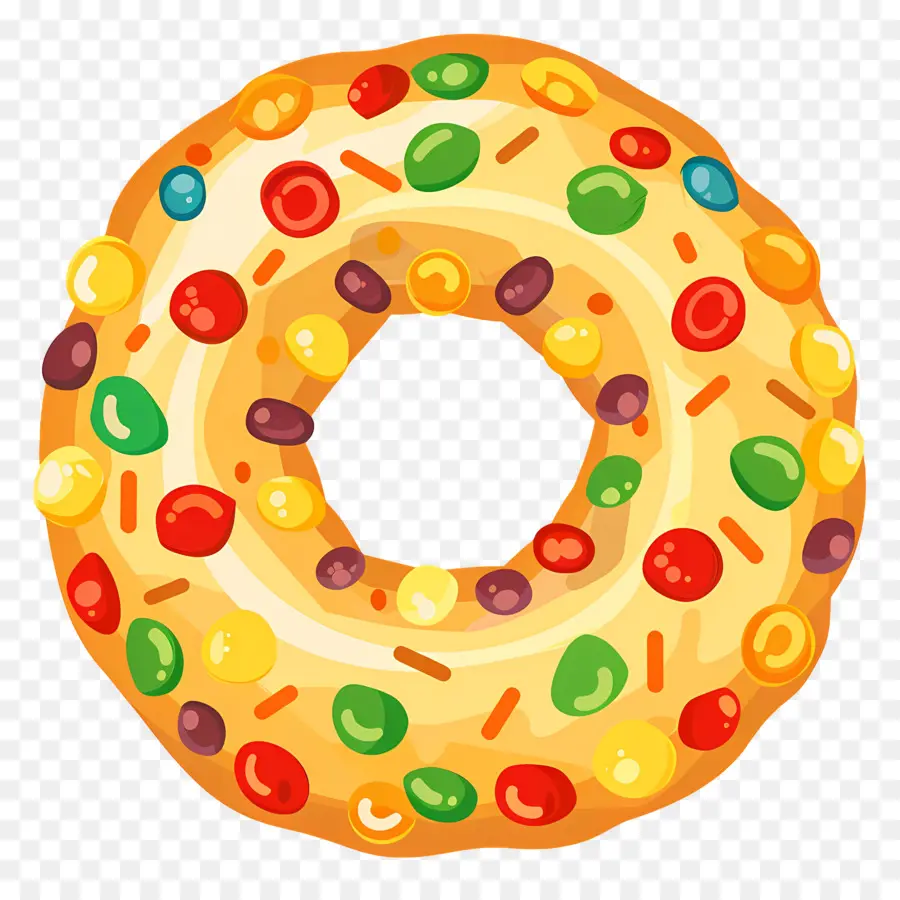 Pão De Natal Espanhol，Rosquinha PNG