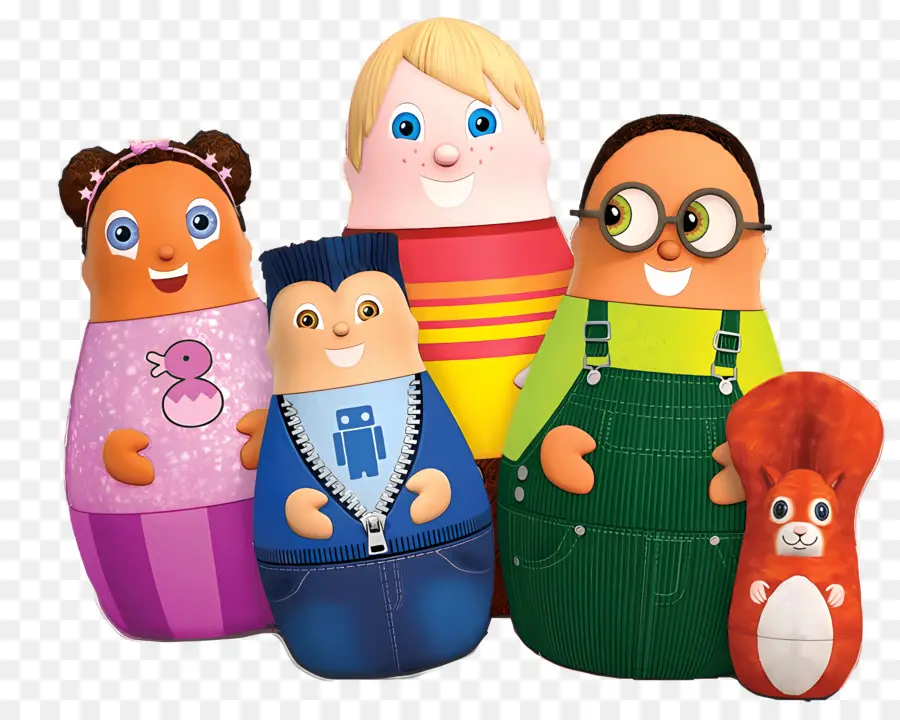 Heróis De Higglytown，Família De Bonecas PNG