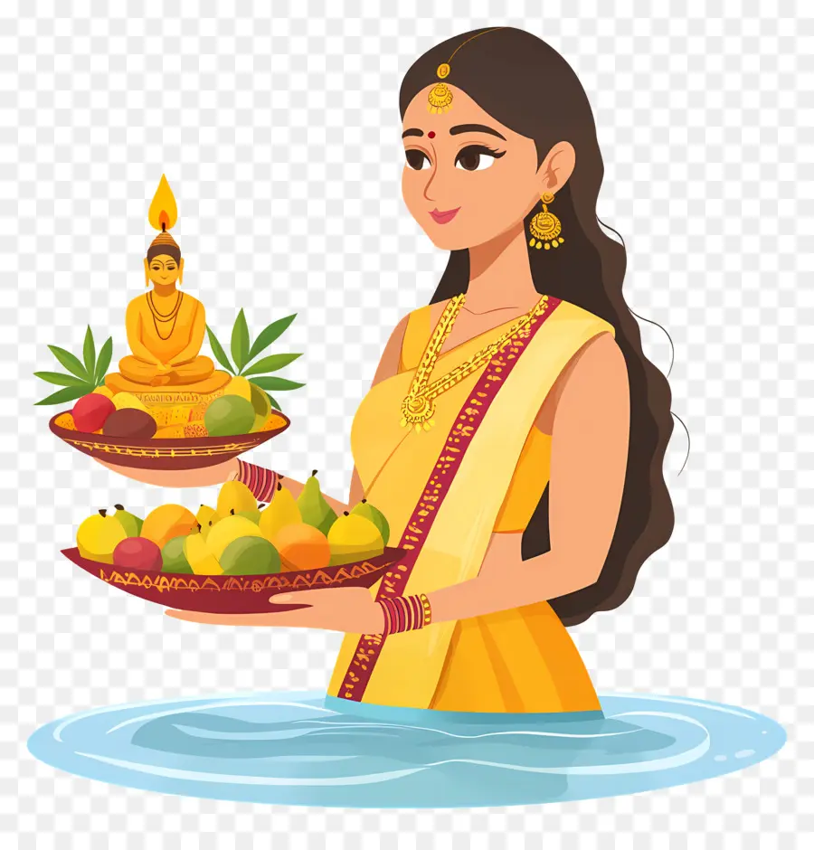 Chhath Puja，Mulher Indiana PNG