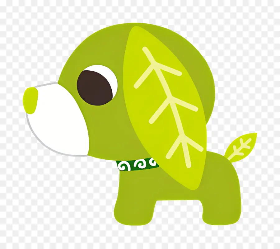 Ocha Ken，Cachorro Verde PNG