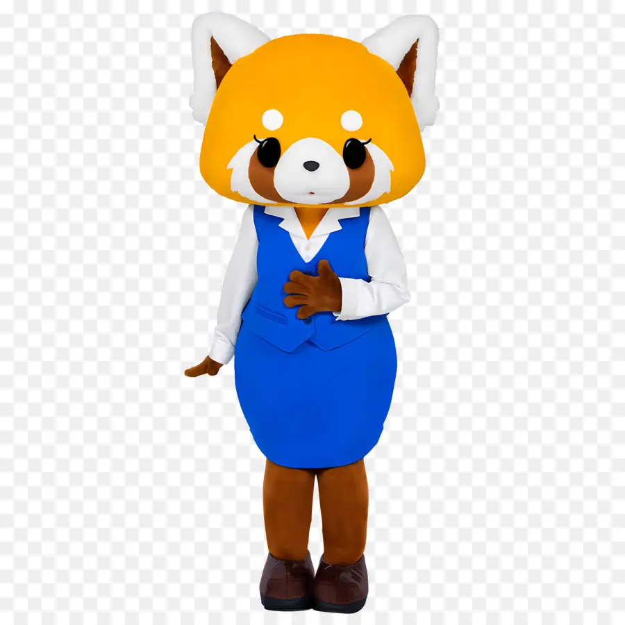 Aggretsuko，Panda Vermelho PNG