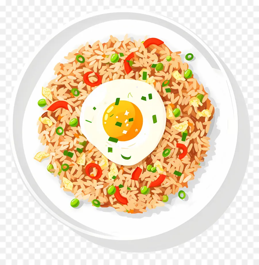 Nasi Goreng，Arroz Frito PNG