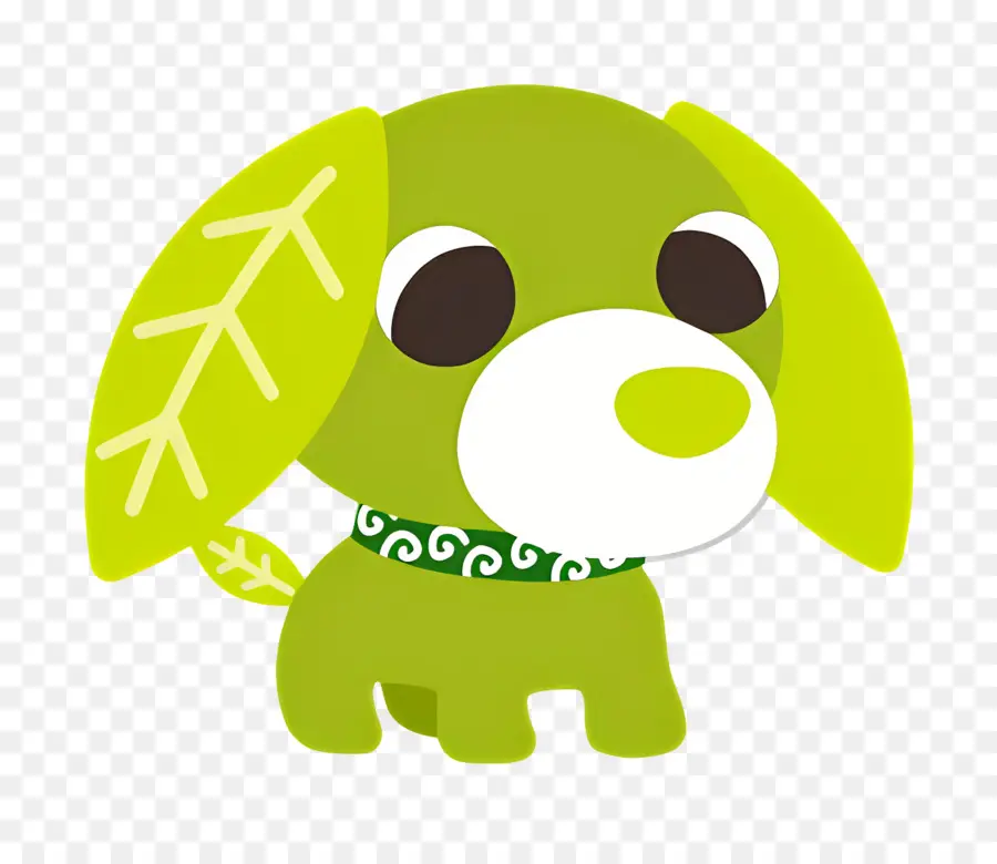 Ocha Ken，Cachorro Verde PNG