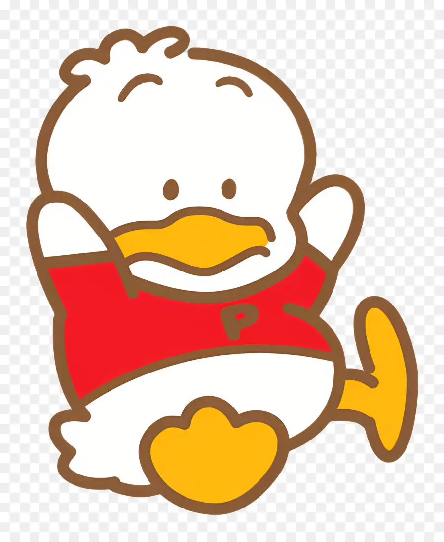 Personagens Sanrio，Pato PNG