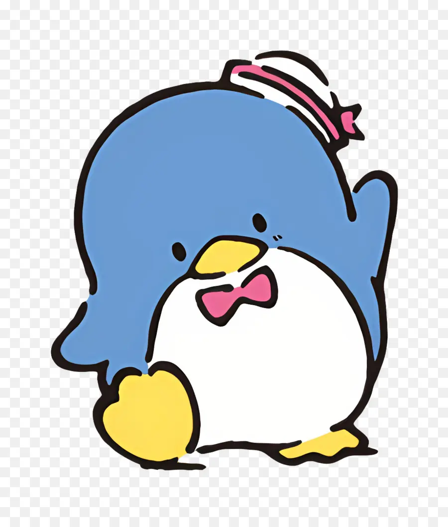 Tuxedosam，Pinguim Azul PNG