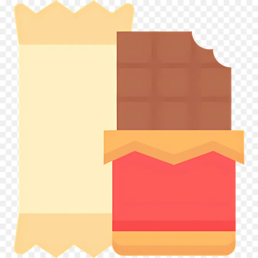 Barra De Chocolate，Doce PNG