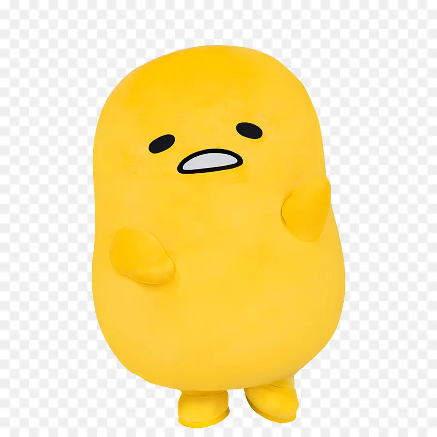 Gudetama，Ovo Amarelo PNG