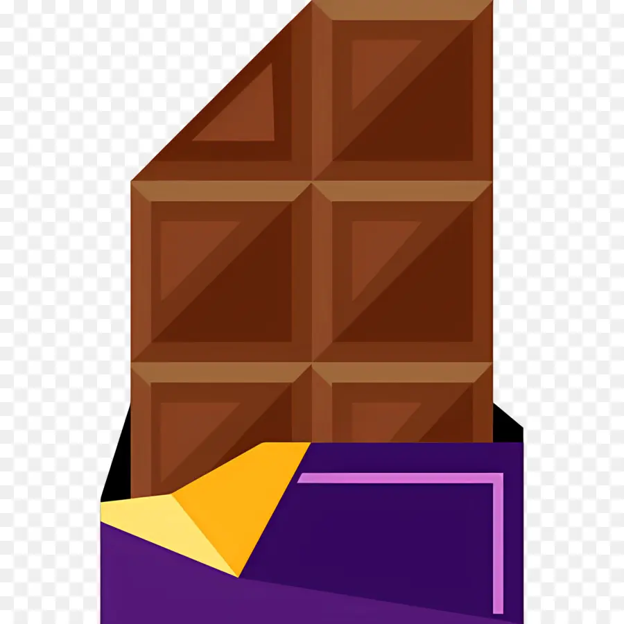 Barra De Chocolate，Doce PNG