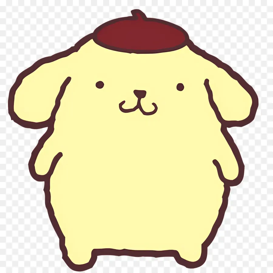 Pompompurina，Cachorro Amarelo PNG