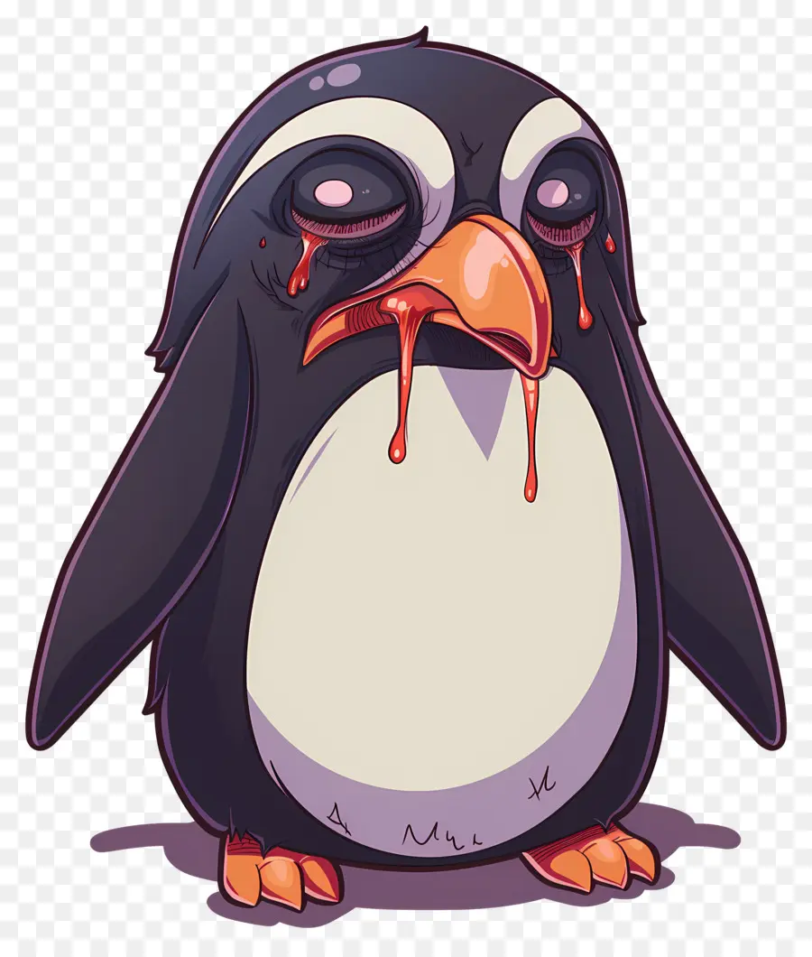 Pinguim Chorando，Pinguim Triste PNG