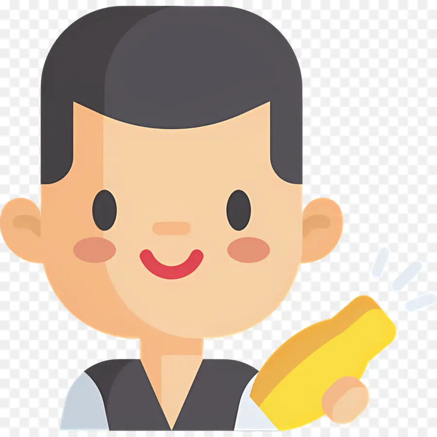 Barman，Pessoa Sorridente PNG