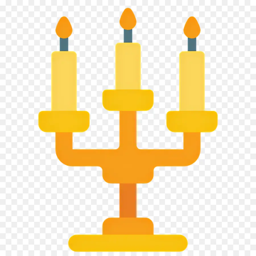 Iluminação De Velas，Candelabro Azul PNG