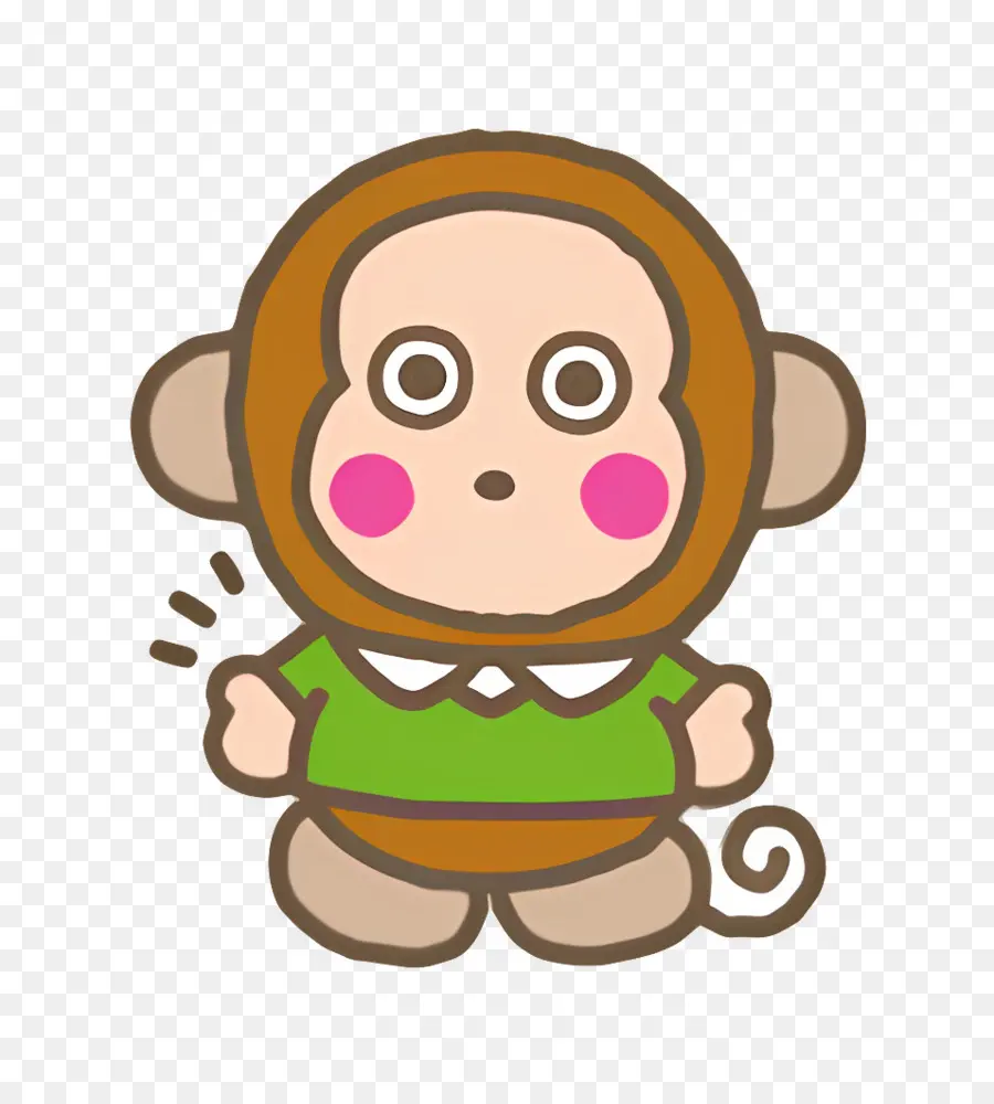 Osarunomonkichi，Macaco De Desenho Animado PNG