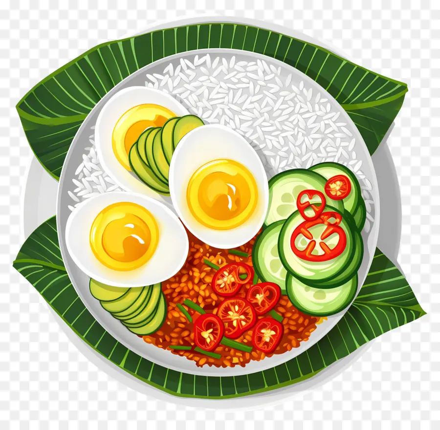 Nasi Lemak，Arroz PNG