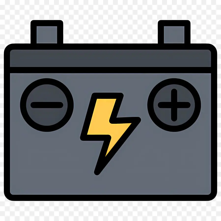 Armazenamento De Energia Da Bateria，Bateria Com Símbolos PNG