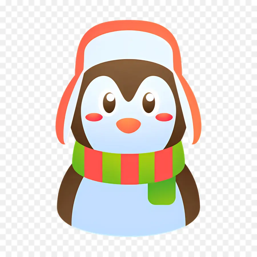 Pinguim De Natal，Pinguim Fofo PNG