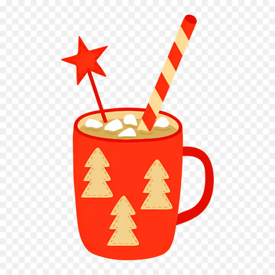 Chocolate Quente De Natal，Chocolate Quente PNG