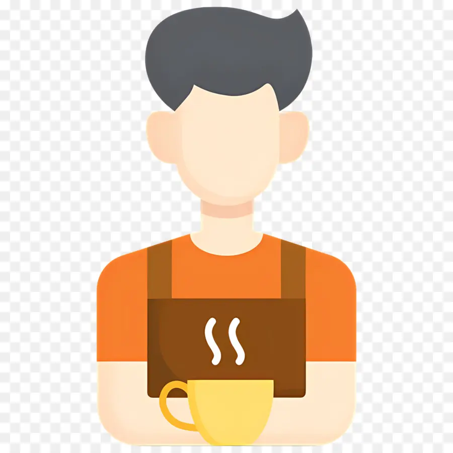 Barista，Café PNG