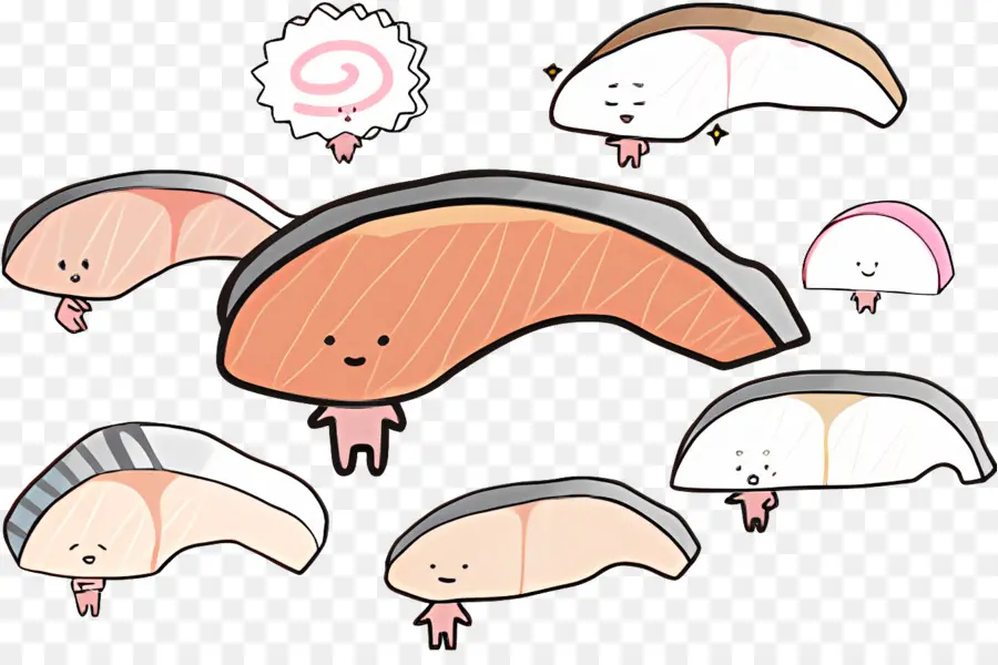 Kirimichan，Personagens De Sushi PNG