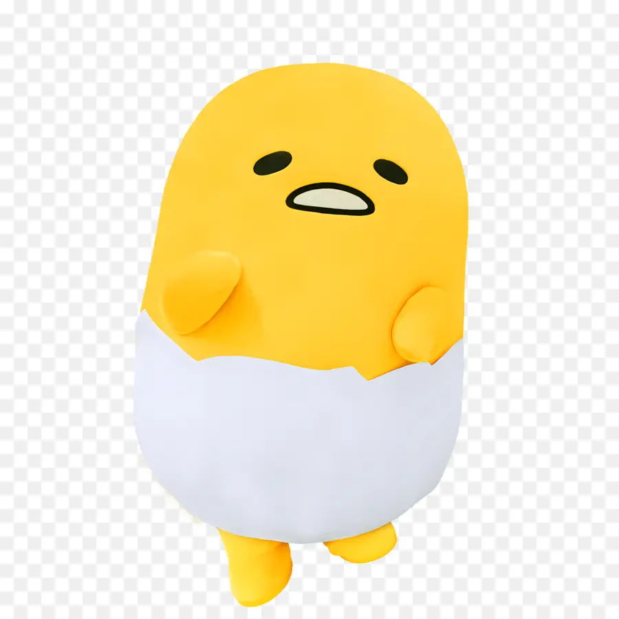 Gudetama，Ovo Amarelo PNG