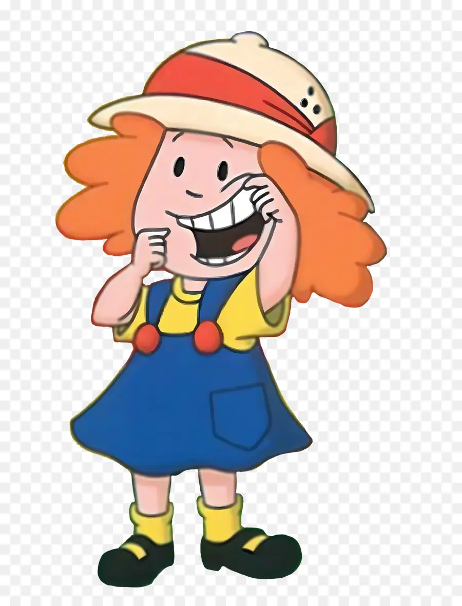 Maggie，Garota De Vestido Azul PNG